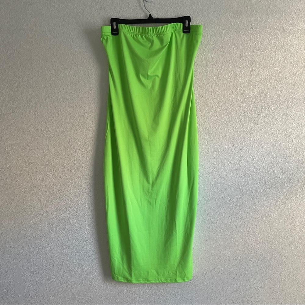Tube top dress